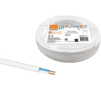 Провод ПУГСП TDM 2x1,5 10м, белый Народный SQ0126-0213