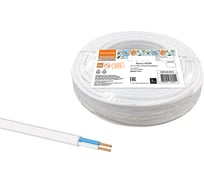 Провод ПУСП TDM ELECTRIC 2x1,5 10м, белый Народный SQ0126-0013