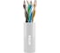 Кабель витая пара NTSS PREMIUM U/UTP 5e 4х2х0.52 одножильный 24AWG внутренний LSZH нг(А)-HF 305м белыйбоб NTSS-IN-PM-UUTP4-5e-LSZH-WT 1