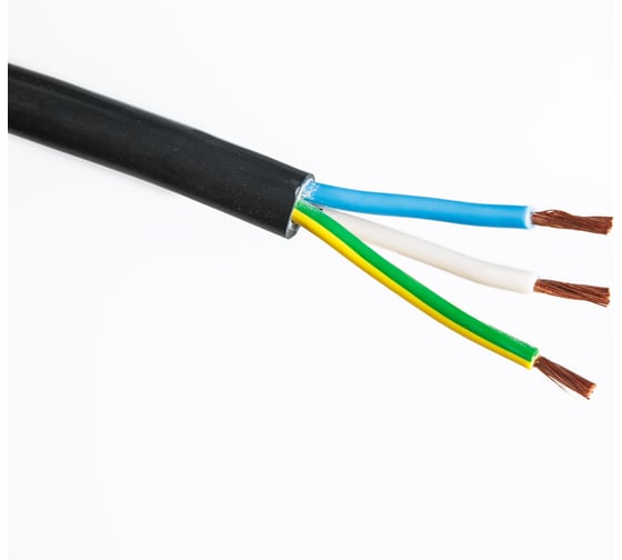 Кабель силовой гибкий ООО КЕВ-РУС KR Automation КГВВ 3x2,5 (N) бухта 200 м, 00-00079706