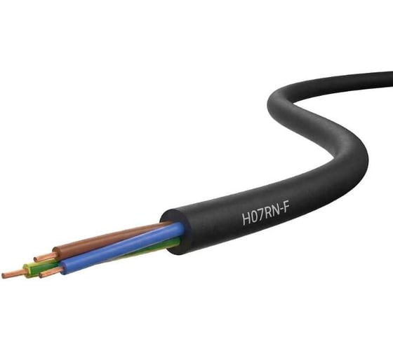 Силовой гибкий кабель с резиновой изоляцией Novacord H07RN-F 3G1.5 450/750V, длина 10 метров NOVACORD H07RN-F 3G1.5 L010