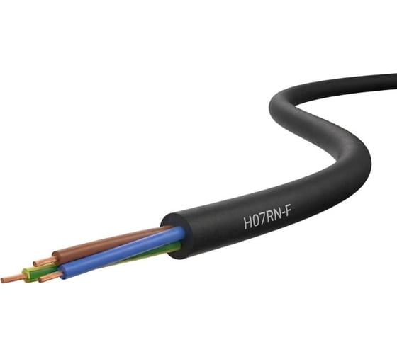 Силовой гибкий кабель с резиновой изоляцией Novacord H07RN-F 3G1.5 450/750V, длина 50 метров NOVACORD H07RN-F 3G1.5 L050