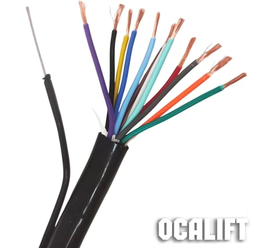 Кабель управления OCALIFT RVV1 12х1,5 мягкий стальная жила (м) rvv1x12x15