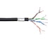 Кабель витая пара ELTROS FTP-P-5е 4х2х24 AWG Cu (в п/э) внешний (305м) FTP-045(305м)-ELTROS 1