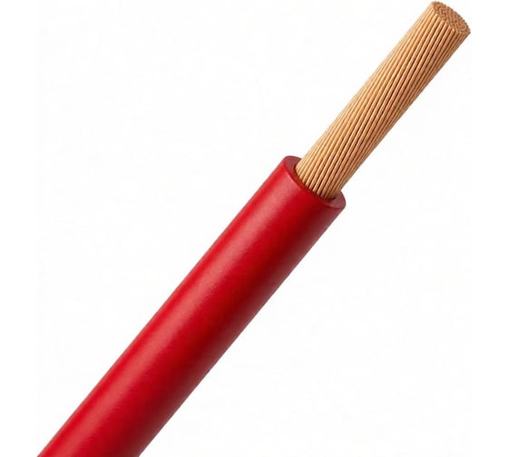 Провод ПуГВнг(А)-LS 1х95 ГОСТ красный iTOK (10 метров) i-KPP-PUGVNG-LS-1950-10-RED