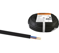 Шнур ШВВП TDM ELECTRIC 2x0,75 ГОСТ 5м, черный SQ0120-0051
