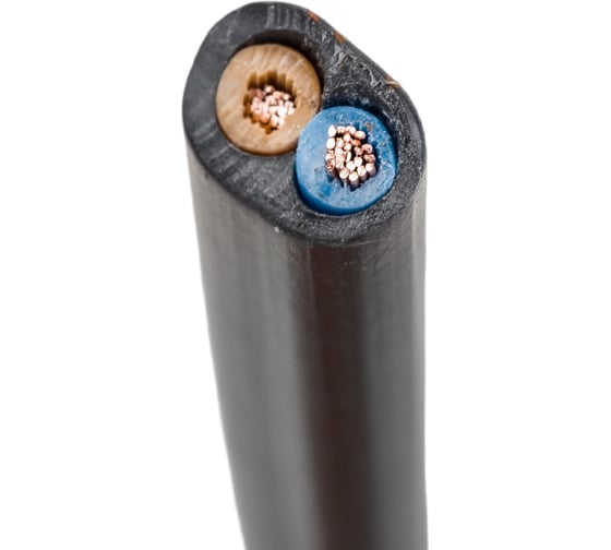 Шнур ШВВП TDM 2x0,75 ГОСТ 5м, черный SQ0120-0051