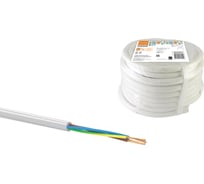 Провод ПВСмб TDM ELECTRIC 4x1 5м, белый Народный SQ0118-0510