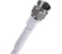 Коаксиальный кабель DORI RG-6 на F-разъёмах 20 м + переходник на TV 40903 4