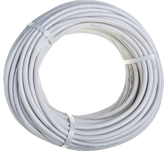Провод ELITECONNECT ПВС 4х1 ГОСТ белый (75м) EC354-75