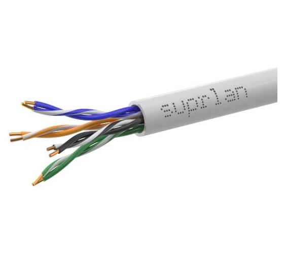 Кабель SUPRLAN Long Ethernet UTP Cat.5e 4x2x0,64 Cu нг(А)-HF Indoor 500м (RUS) 01-0359-1