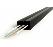 Волоконно-оптический патч-корд Hyperline FO-FTTH-IN-9S-2-LSZH-BK 9/125 (SMF-28 Ultra) одномодовый 358922
