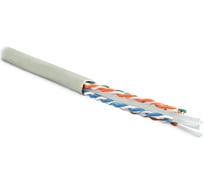 Кабель Hyperline UUTP4-C6-S23-IN-LSZH-GY-305 305 м, витая пара, U/UTP, категория 6, 4 пары 42048
