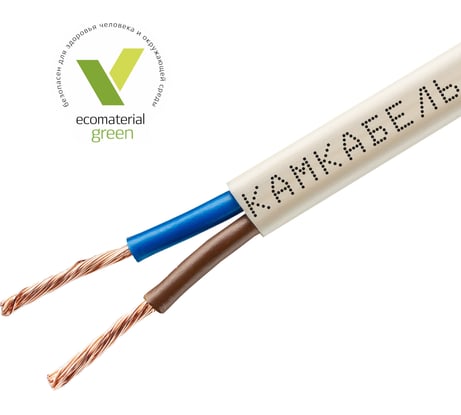 Шнур ШВВП Камкабель 2x0.5 мм 10 м ГОСТ 231ЯA20B0000Ъ600010М