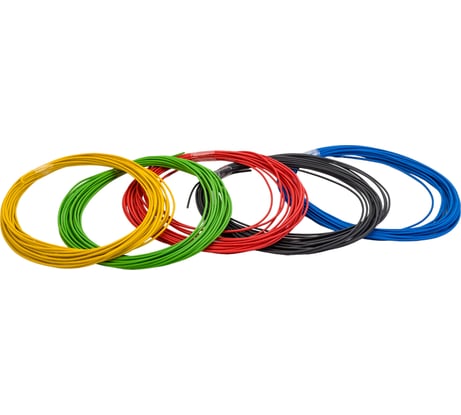 Провод ПВАМ VOLTON 0,75 кв.мм, 10м 5 цветов VLT400196