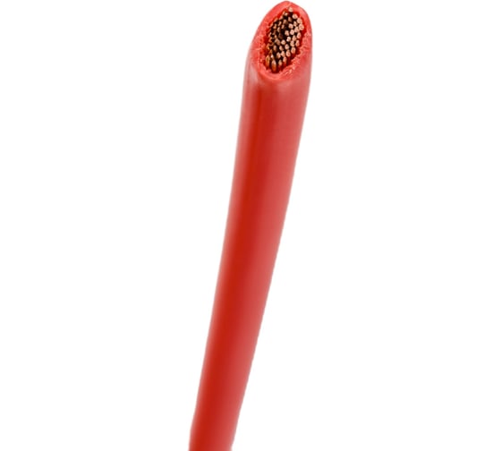 Провод ПВАМ VOLTON 2,5 кв.мм, 10м красный VLT400178