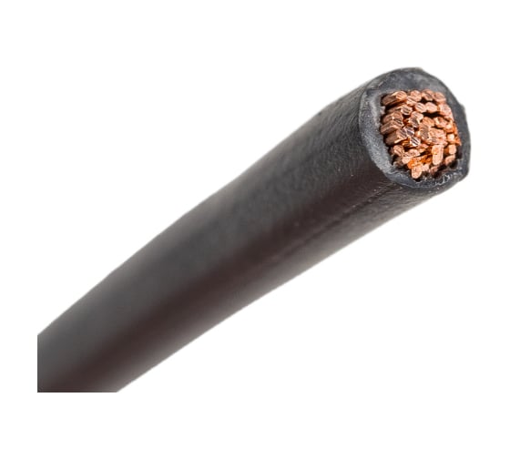 Провод ПВАМ VOLTON 2,5 кв.мм, 10м черный VLT400184