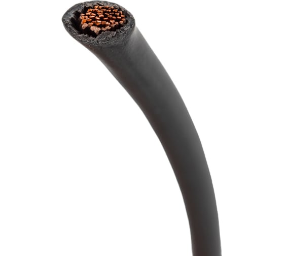 Провод ПВАМ VOLTON 2,5 кв.мм, 5м черный VLT400183