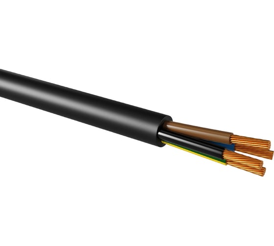 Провод TDM ПВС 4х1,5 ГОСТ 20м, черный SQ0118-0337