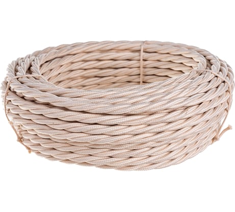 Провод Retrika 3x2.5 слоновая кость, 20м RP-32506-20