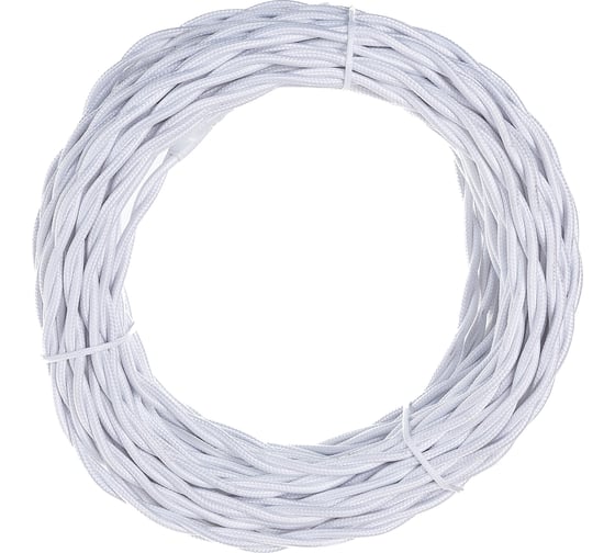 Провод Retrika 2x1.5 белый, 20 м RP-21501-20