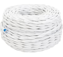 Провод Bironi 2x1,5 Белый (матовый) 50м B1-424-71-50