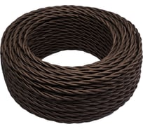 Провод Bironi 2x1,5 Коричневый (матовый) 50м B1-424-72-50