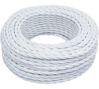Провод Bironi 2x2,5 Белый (матовый) 50м B1-425-71-50