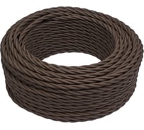 Провод Bironi 2x2,5 Коричневый (матовый) 50м B1-425-72-50