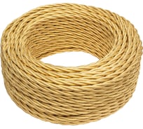 Провод Bironi 3x1,5 Золото (глянец) 50м B1-434-079-50