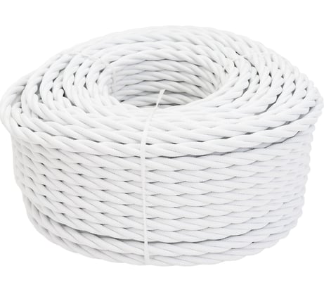 Провод Bironi 3x2,5 Белый (матовый) 50м B1-435-71-50