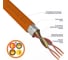Кабель огнестойкий REXANT КПСЭнг(А)-FRHF 2x2x0,5 мм2, 200 м 01-4923-1 2
