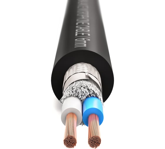 Балансный микрофонный кабель PROCAST cable BMC 6/60/0,08.5, 6mm, XLPE изоляция, 5 м НФ-00001849