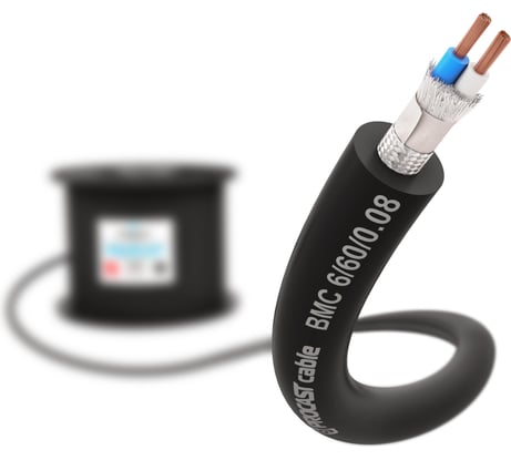 Балансный микрофонный кабель PROCAST cable BMC 6/60/0,08.10, 6mm, XLPE изоляция, 10 м НФ-00001850