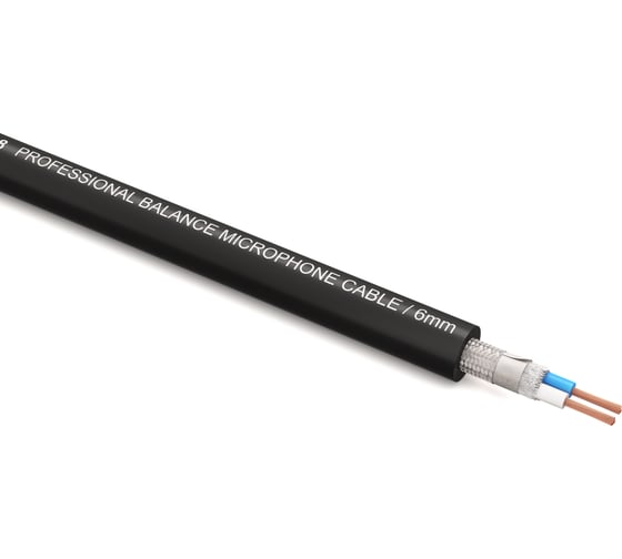 Балансный микрофонный кабель PROCAST cable BMC 6/60/0,08.10, 6mm, XLPE изоляция, 10 м НФ-00001850