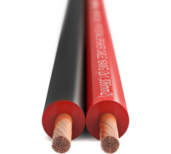 Акустический кабель PROCAST cable SBR 16.OFC.1,306.10, 16AWG 2x1,306mm2, красно-черный, 10м НФ-00001754