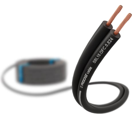 Акустический кабель PROCAST cable SBL 18.OFC.0,824.15, 18AWG 2x0,824mm2, черный, 15 м НФ-00001767