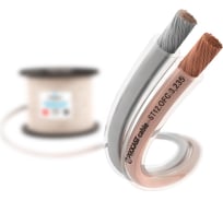 Акустический кабель PROCAST cable ST 12.OFC.3,235.5, 14AWG 2x3,235mm2, прозрачный, 5 м НФ-00001801