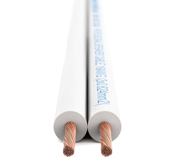 Акустический  кабель PROCAST cable SWH 18.OFC.0,824.25, 18AWG 2x0,824mm2, белый, 25 м НФ-00001780