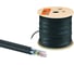 Кабель TDM ELECTRIC витая пара F/UTP Cat 5e 4x2х24AWG 305м solid, PE для наружной прокладки, черный, трос 1,2мм SQ0107-0108 1