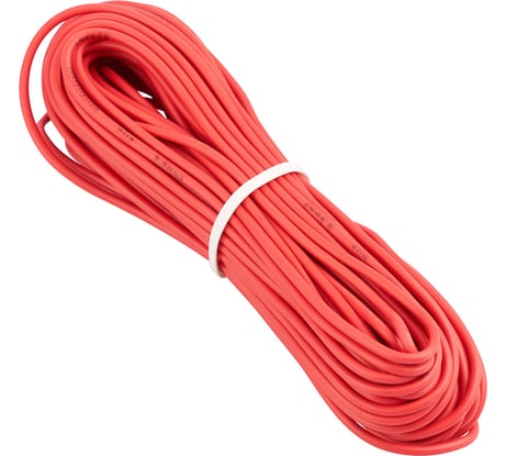 Автомобильный провод REXANT ПГВА/ПВАМ 1x0,50 мм красный, бухта 10 метров 01-6514-2-10