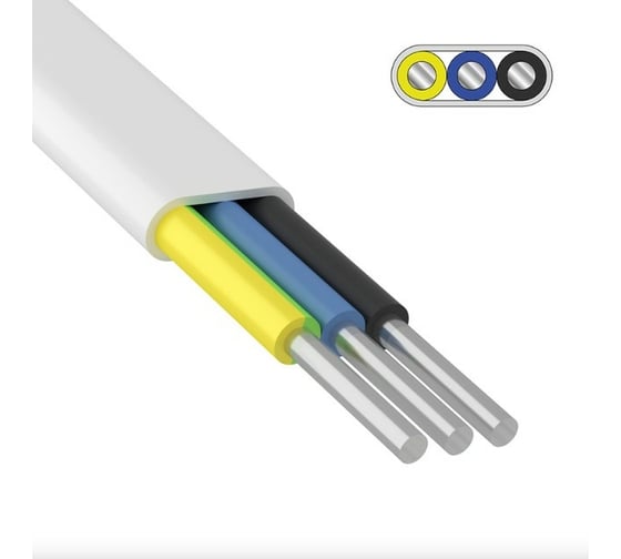 Провод ККЗ АПБВВ 3x2,5 ККЗ (2259) KKZ40-00002086