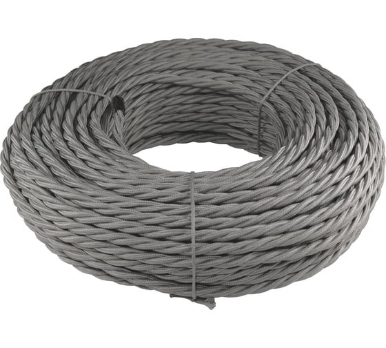 Провод Retrika 3x2.5 серый, 50м RP-325010