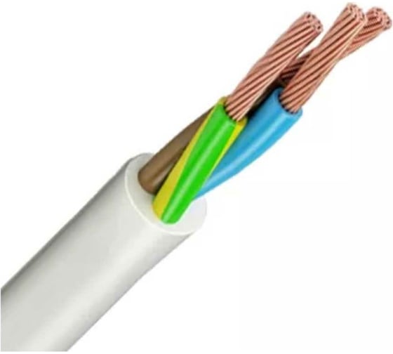 Провод ПВСн iTOK 3x4 ГОСТ белый (20 метров) i-KPP-PVSN-340-20-W 1