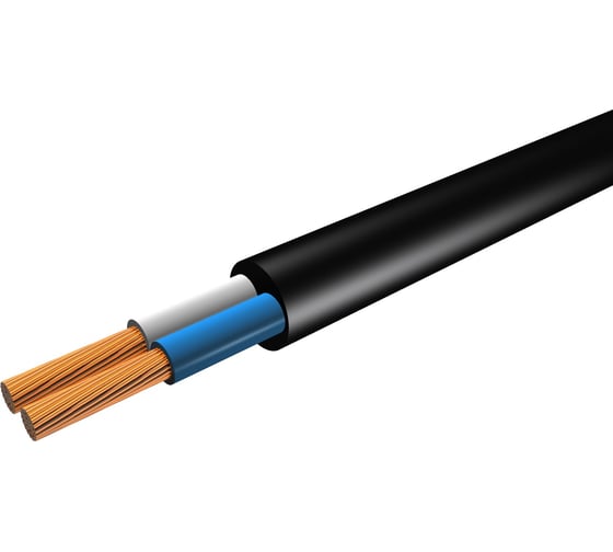 Провод ПВСн iTOK 2x2,5 ГОСТ черный (50 метров) i-KPP-PVSN-225-50-B