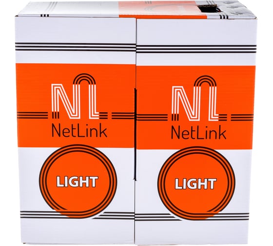 Омедненный кабель Netlink NL-CCA UTP 4PR 24 AWG CAT5е 305м внутренний, зеленый УТ-00000570