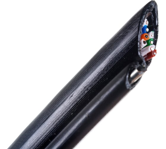 Кабель с одножильным тросом Netlink омедненный NL-CCA UTP 4PR 24 AWG CAT5е 305м внешний УТ-00000566