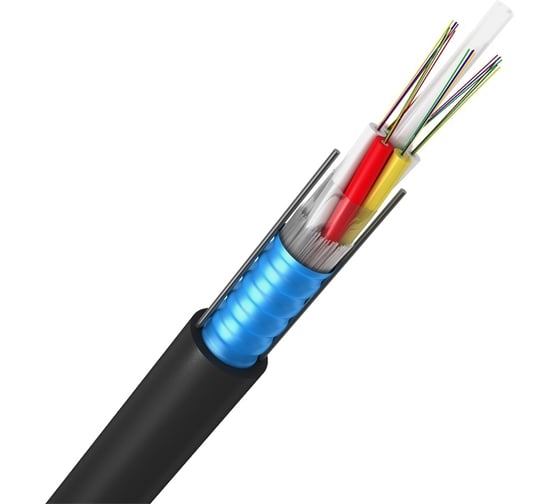 Оптический бронированный кабель Netlink NL-ОКК-М-8x12А-2,7 кН (96 волокон) УТ000005193