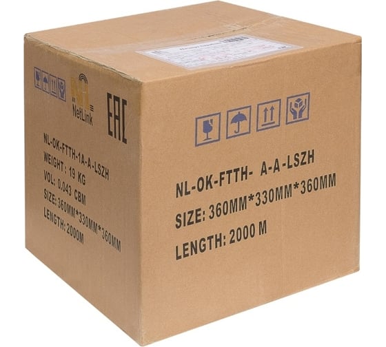 Внешний оптический кабель Netlink NL-OK-FTTH-2A-A УТ000002940
