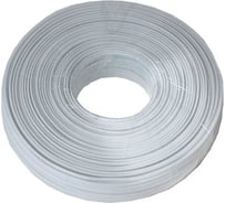 Телефонный кабель TWIST 4 жилы многожильный 100 м, белый, TWST-RCF4X-100
